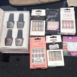 Assorted Nail  and Press-On Nail Set